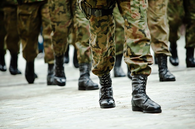 secured base bus transfers for military 