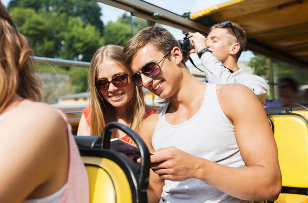 sightseeing-img Bus service for sightseeing for hotel guests