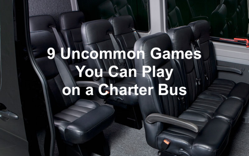 Games you can play on a Charter Bus